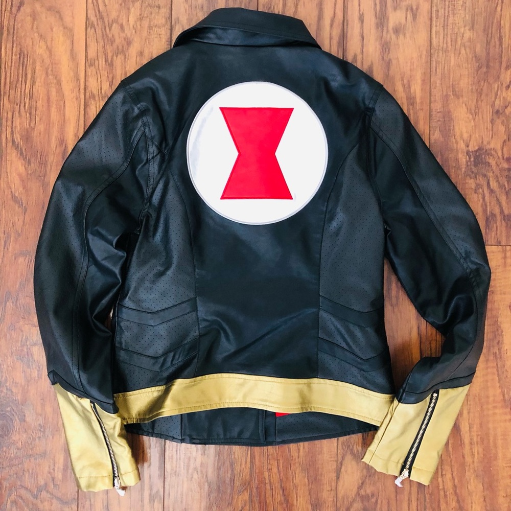Black Widow Moto Jacket